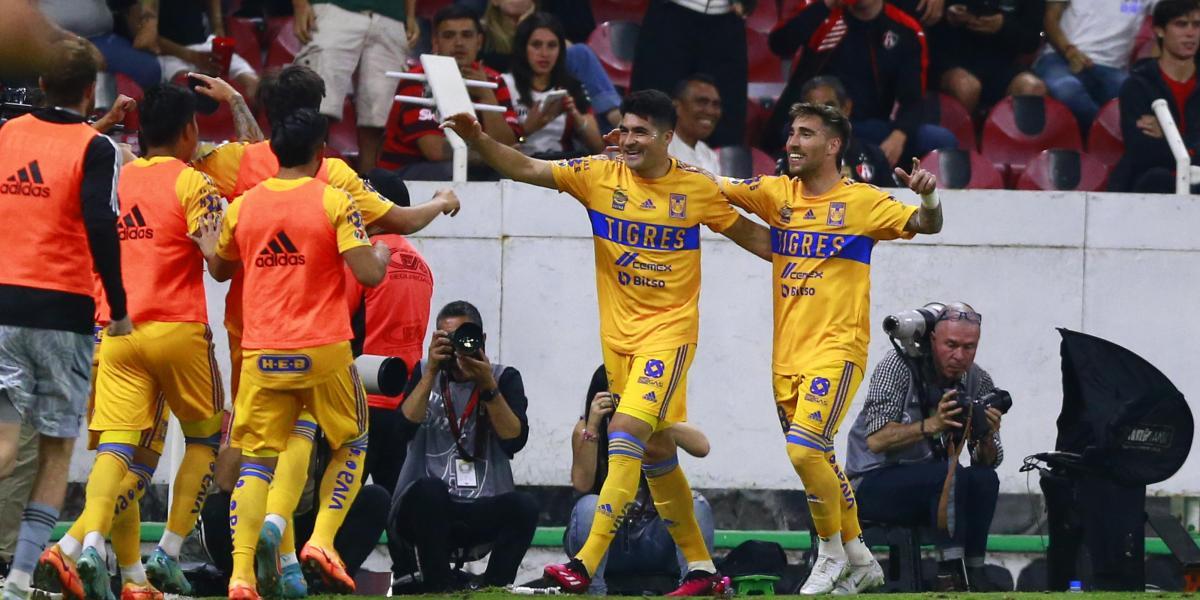 Nicolás Ibáñez le da triunfo a los Tigres en casa del Atlas