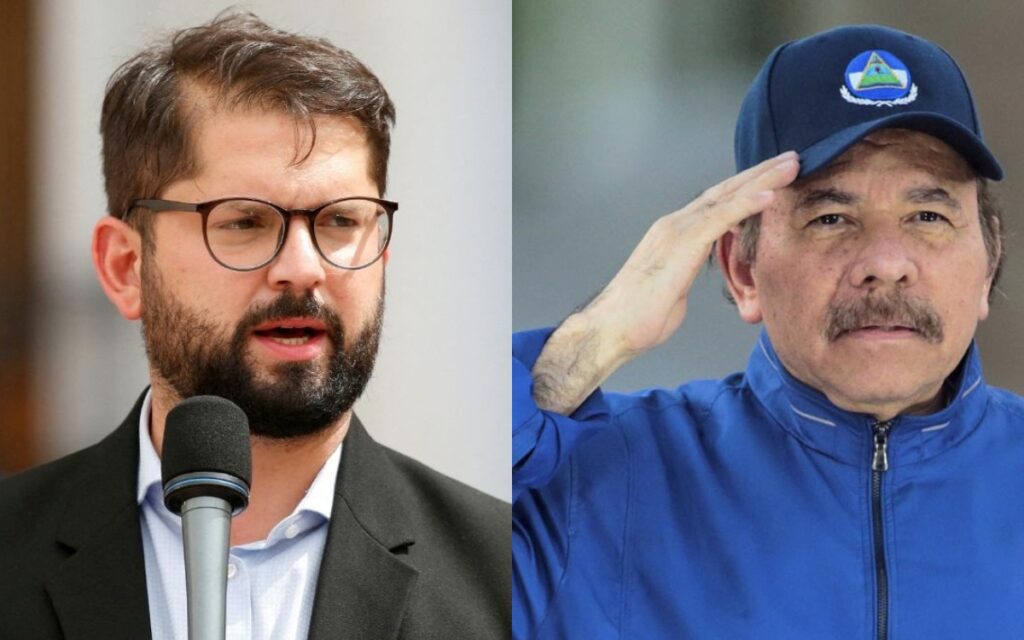 'No sabe el dictador que la patria se lleva en el corazón': Boric a Ortega