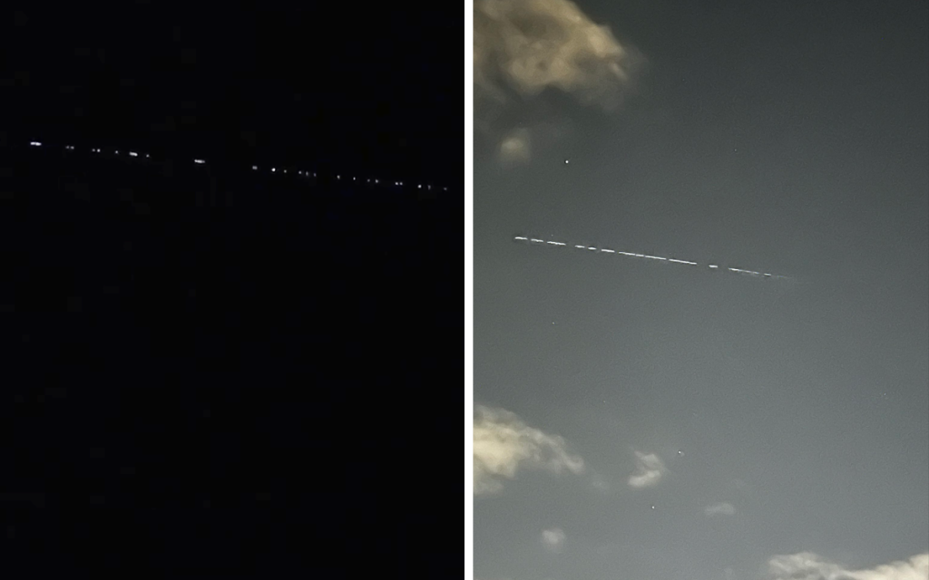 No son OVNIS, es la nueva misión de SpaceX | Video