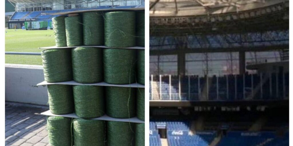 Nueva hierba para el 'z1' y 'jaula' en Anoeta