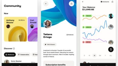 Nueva plataforma de inversión social Siga toques a personas influyentes para reflejar sus estrategias de inversión
