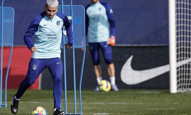 Nuevo ensayo del Cholo en busca del gol