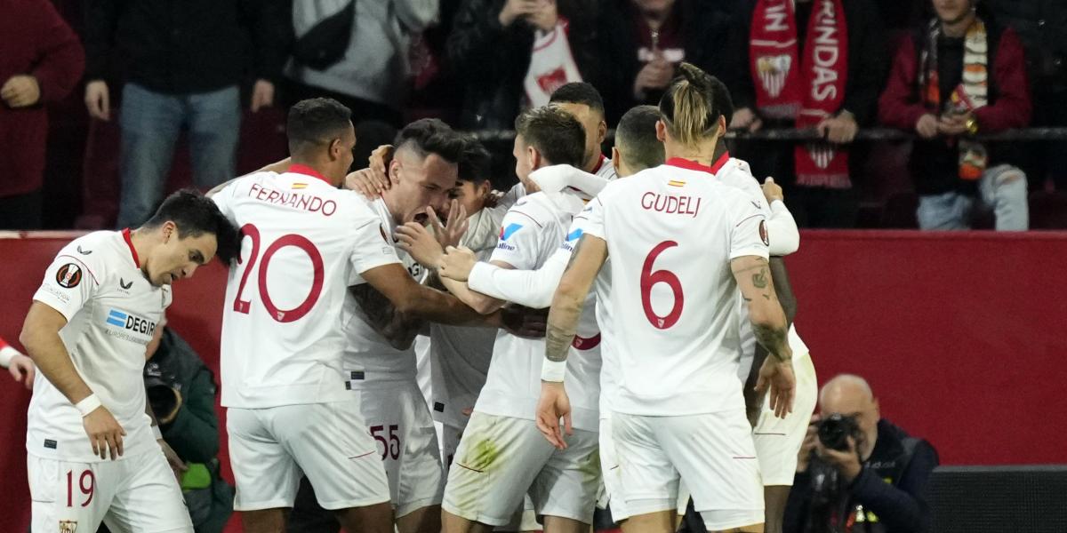 OCampos y Gudelj encarrilan el triunfo del Sevilla