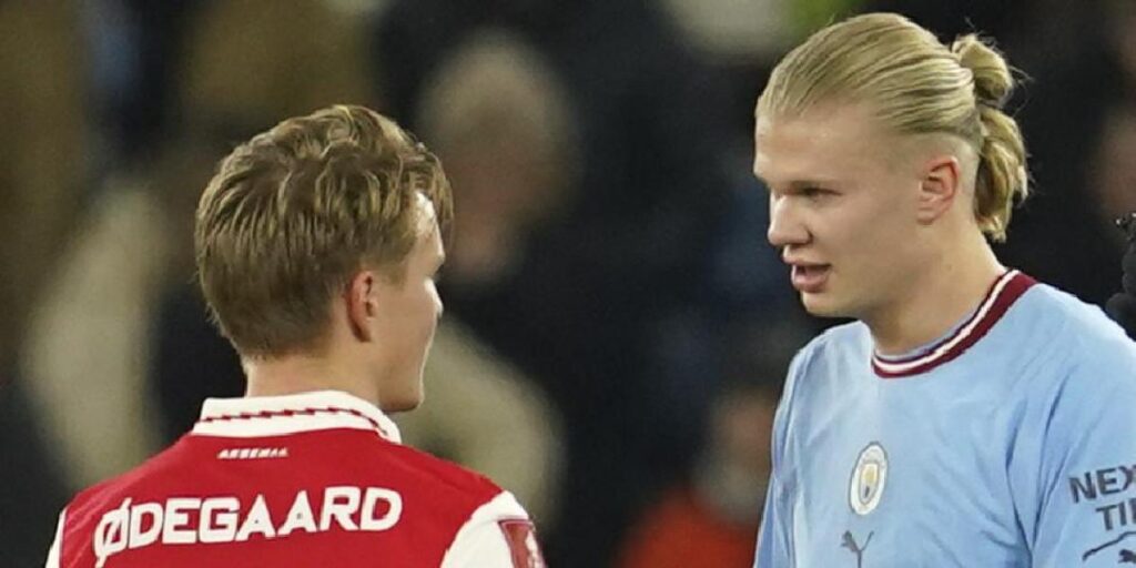 Odegaard-Haaland, duelo noruego por la Premier