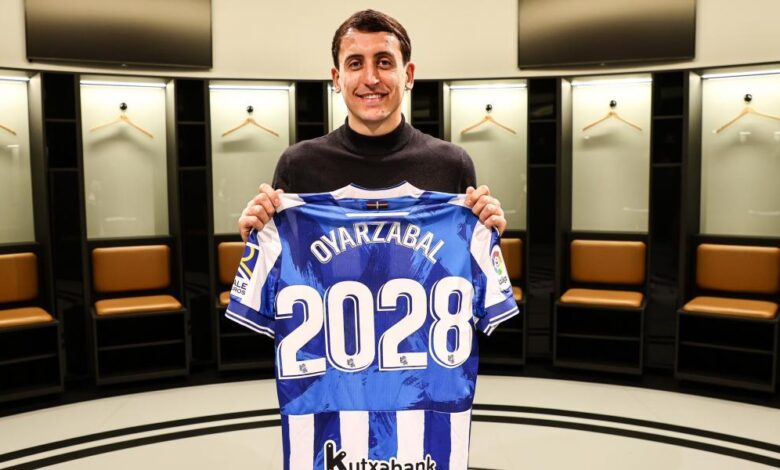 Oficial: ¡Oyarzabal renueva hasta 2028!