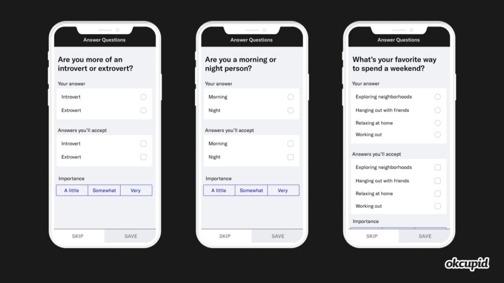 OkCupid está probando preguntas de coincidencia generadas por ChatGPT