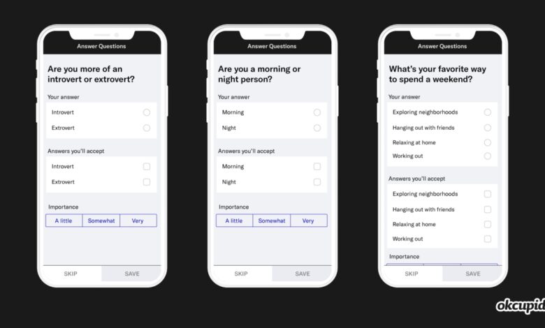 OkCupid está probando preguntas de coincidencia generadas por ChatGPT