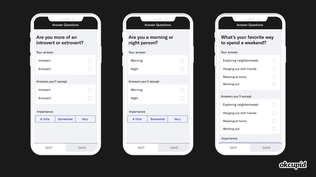 OkCupid está probando preguntas de coincidencia generadas por ChatGPT