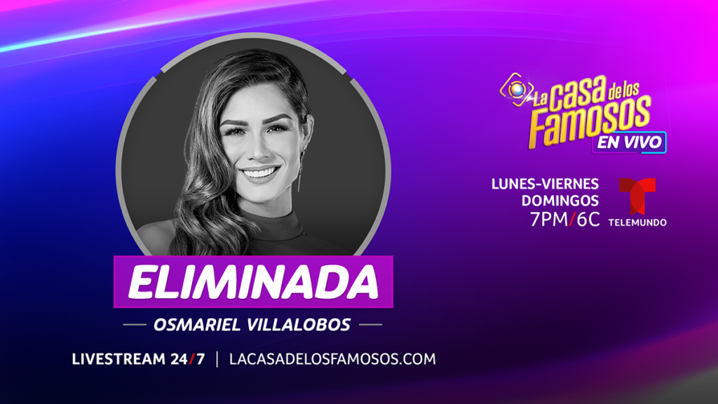 Osmariel Villalobos es eliminada de La Casa de los Famosos