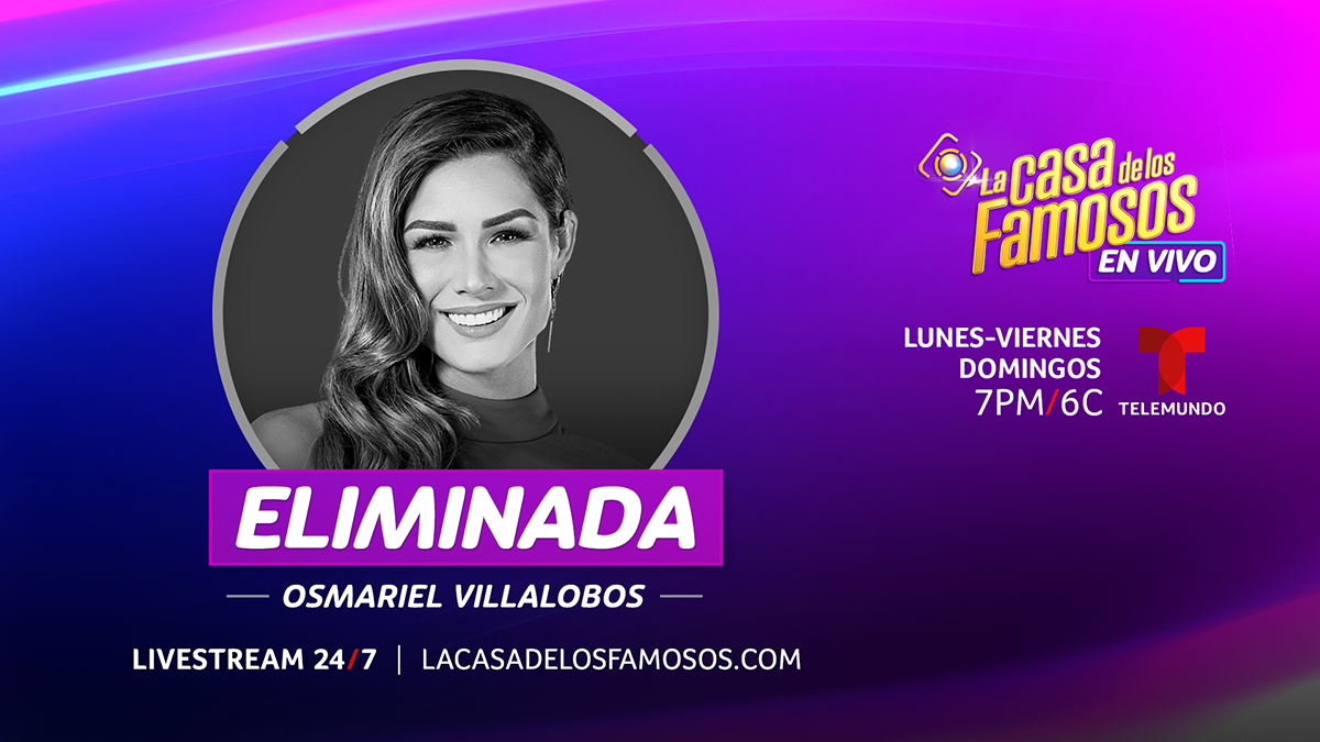 Osmariel Villalobos es eliminada de La Casa de los Famosos