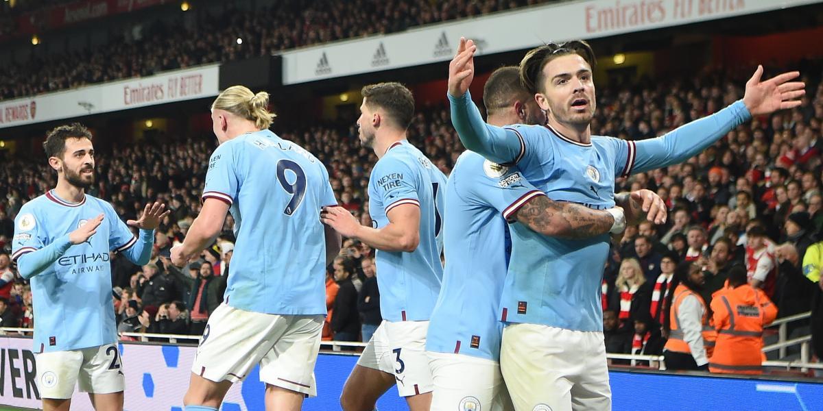 Pep gana a Arteta y sale líder del Emirates