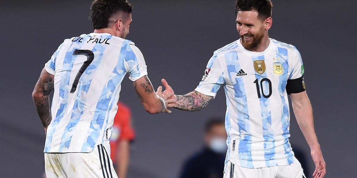 Piropazos de Messi a Rodrigo de Paul