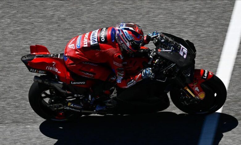 Pirro y Ducati cierran el 'shakedown' como los más rápidos, Pedrosa sin tiempo