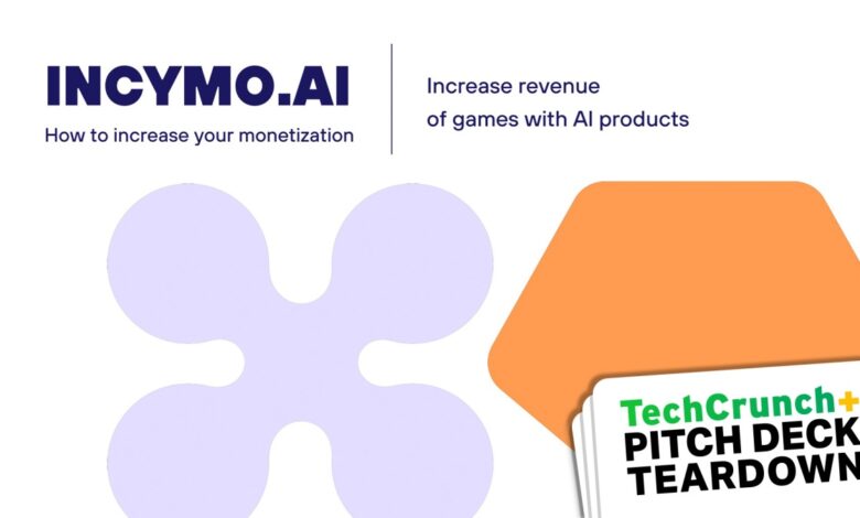 Pitch Deck Teardown: la plataforma de semillas de $ 850K de la compañía de monetización de juegos Incymo AI