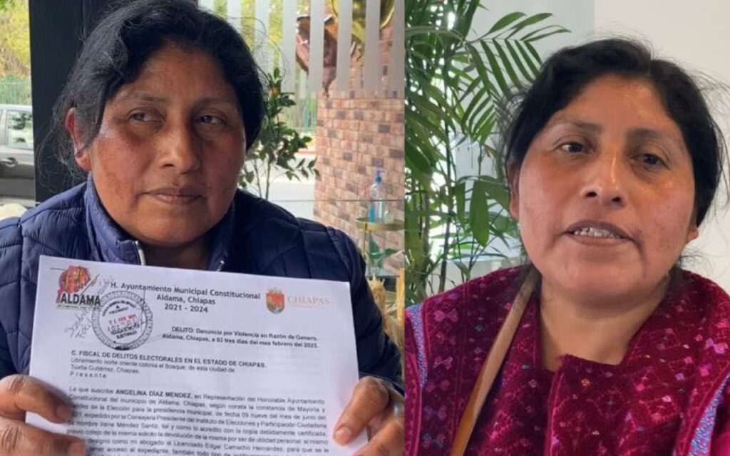 Por amenazas de ser violada y quemada, renuncia alcaldesa de Aldama, Chiapas