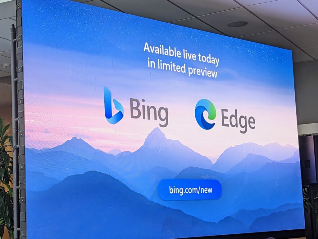 Práctica con el nuevo Bing