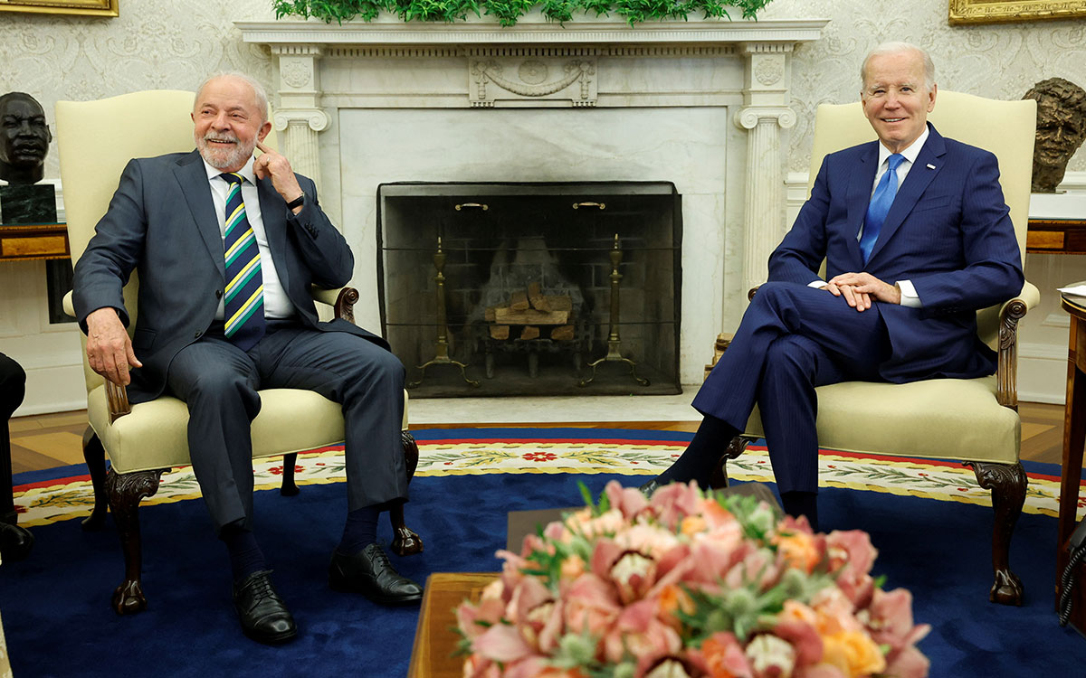 Proteger la democracia y el Amazonas, los compromisos de Lula y Biden