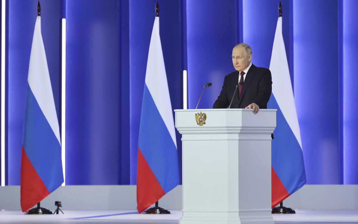 Putin anuncia la suspensión del último tratado de desarme nuclear con EU