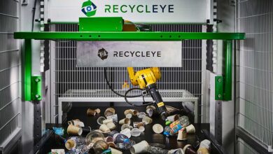 Recycleye obtiene $ 17 millones y califica la crisis del plástico como una "tremenda oportunidad de negocio"