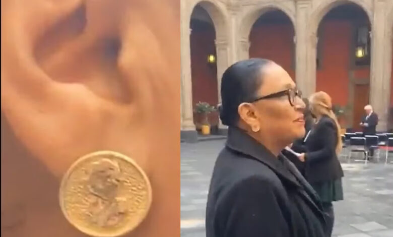 Rosa Icela Rodríguez presume sus 'Peje aretes' | Video