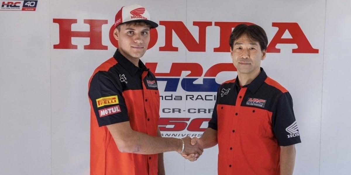 Rubén Fernández, la novedad del equipo oficial HRC