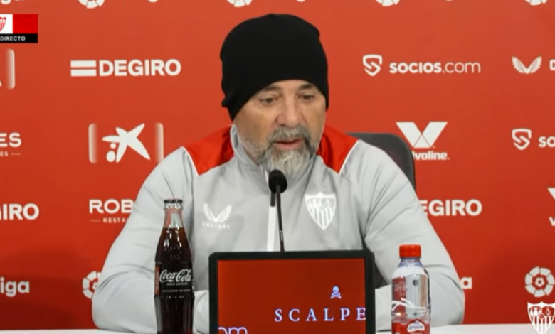 Sampaoli: “La Europa League está a un nivel de final de Champions”