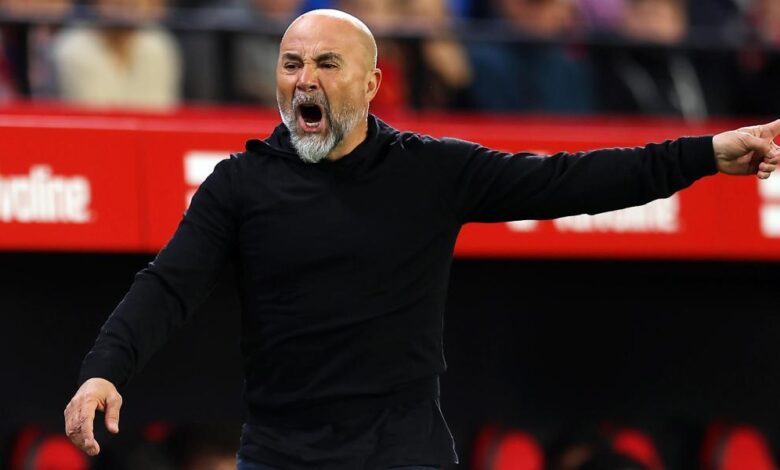 Sampaoli: "Nos golpearon cuando nos levantamos"