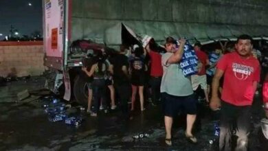 Saquean más de 20 toneladas de cervezas en Tamaulipas