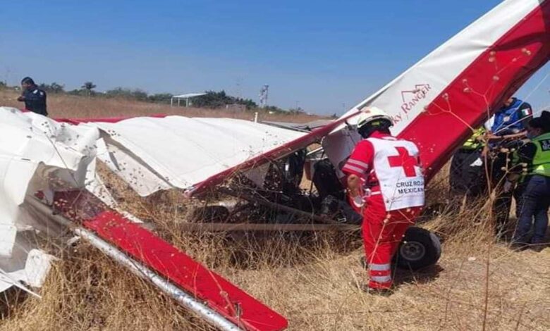 Se desploma aeronave en Morelos; dos muertos