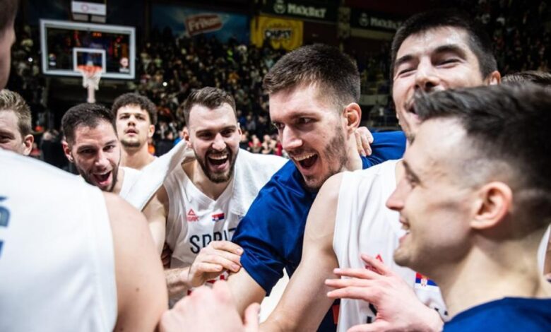 Serbia completa el cartel para el Mundial 2023
