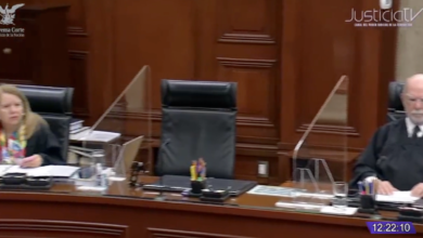 Sesiona Suprema Corte sin la ministra Yasmín Esquivel