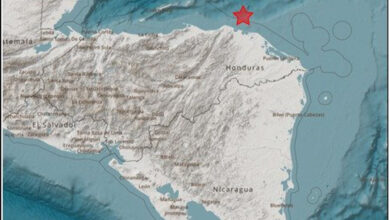 Temblor de magnitud 5,6 se registra en el Caribe hondureño sin causar daños