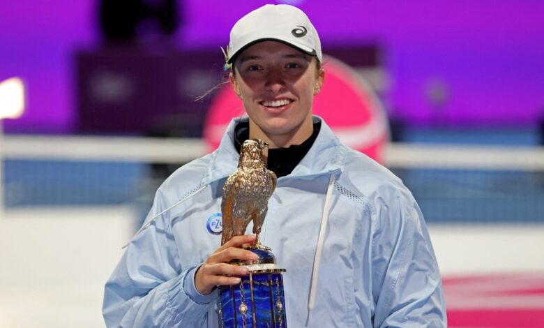 Tenis: Conquista Iga Swiatek su duodécimo título en el circuito WTA | Video