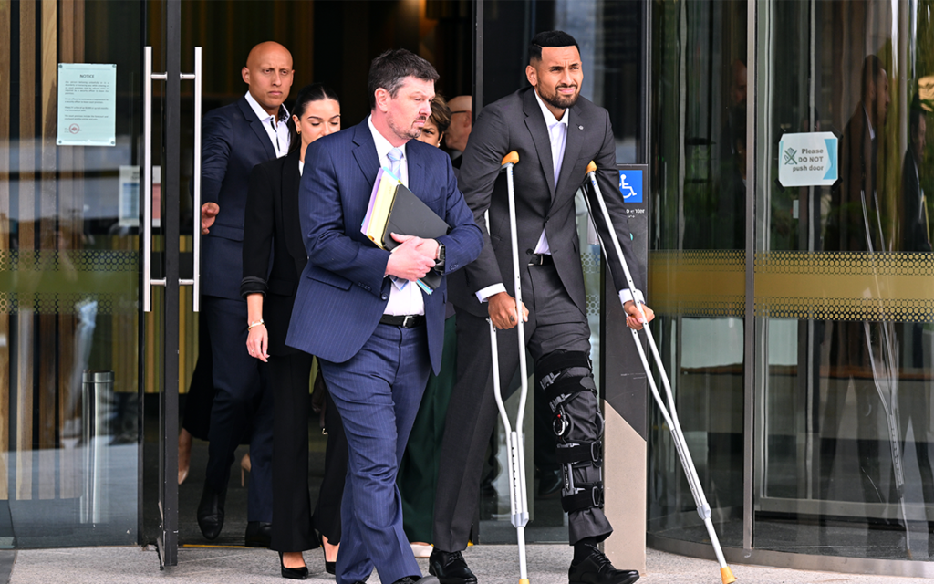 Tenis: Kyrgios se declara culpable pero tribunal desestima caso de agresión