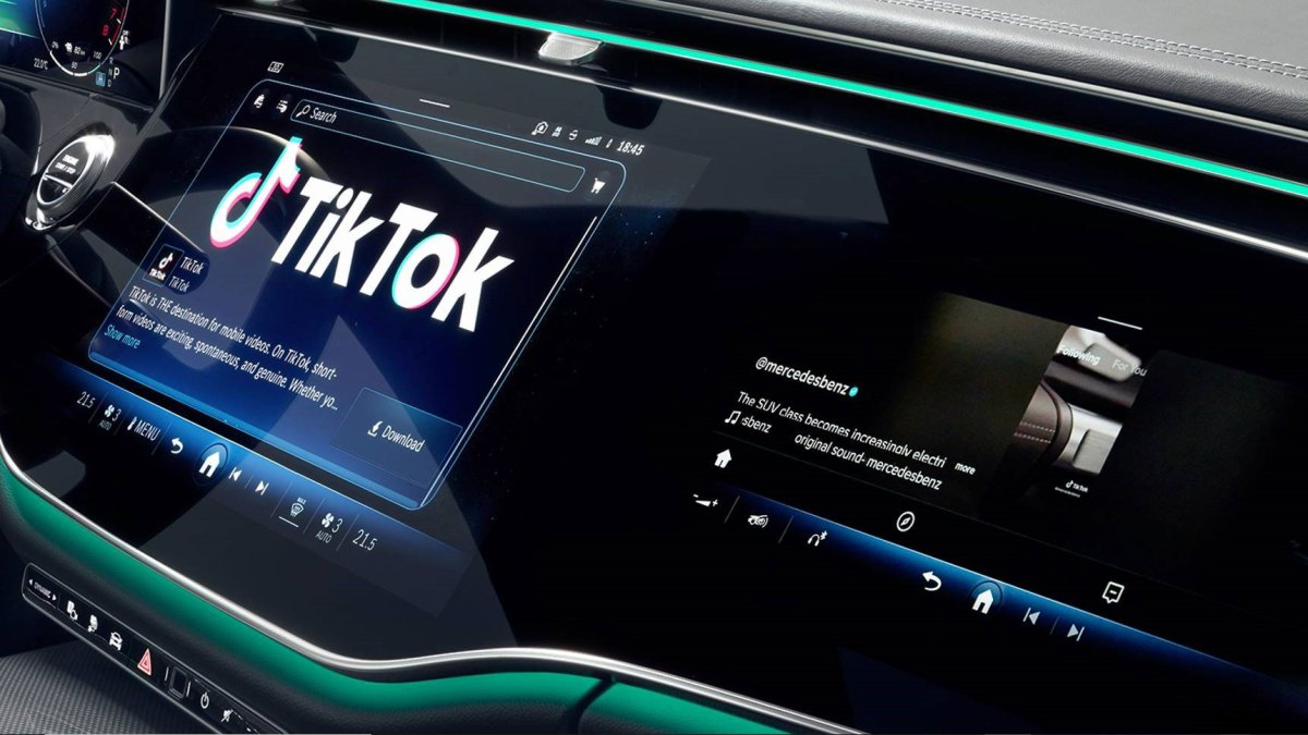 Tiktok llega a los autos, comenzando con Mercedes-Benz