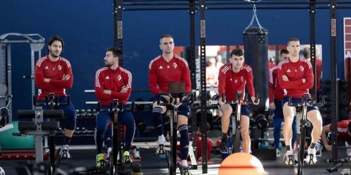 Trabajo de recuperación antes del Sevilla