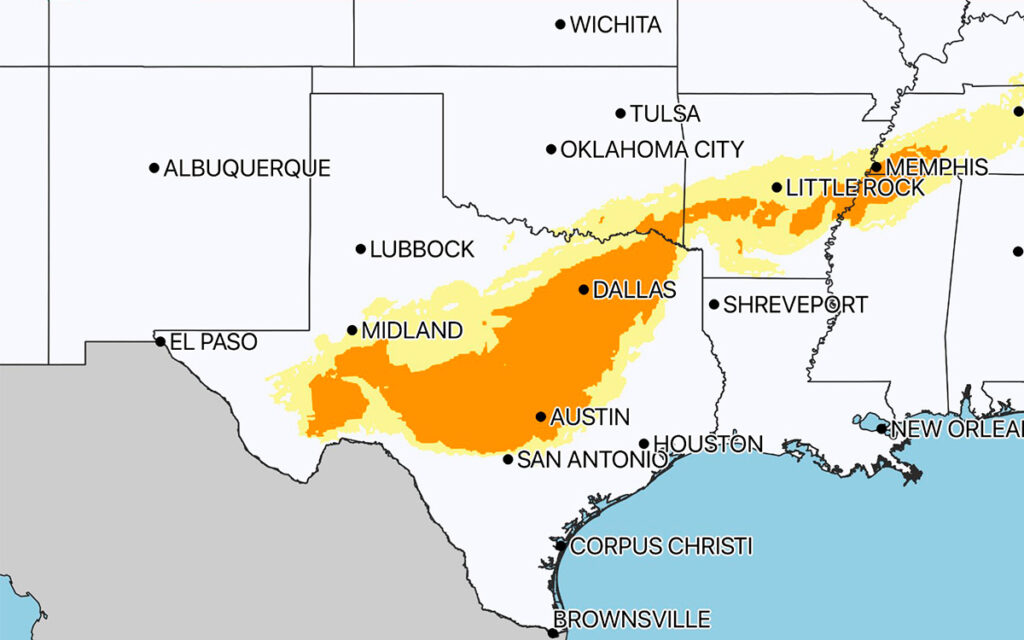 Tres muertos y unos 1,900 vuelos cancelados por tormenta en EU