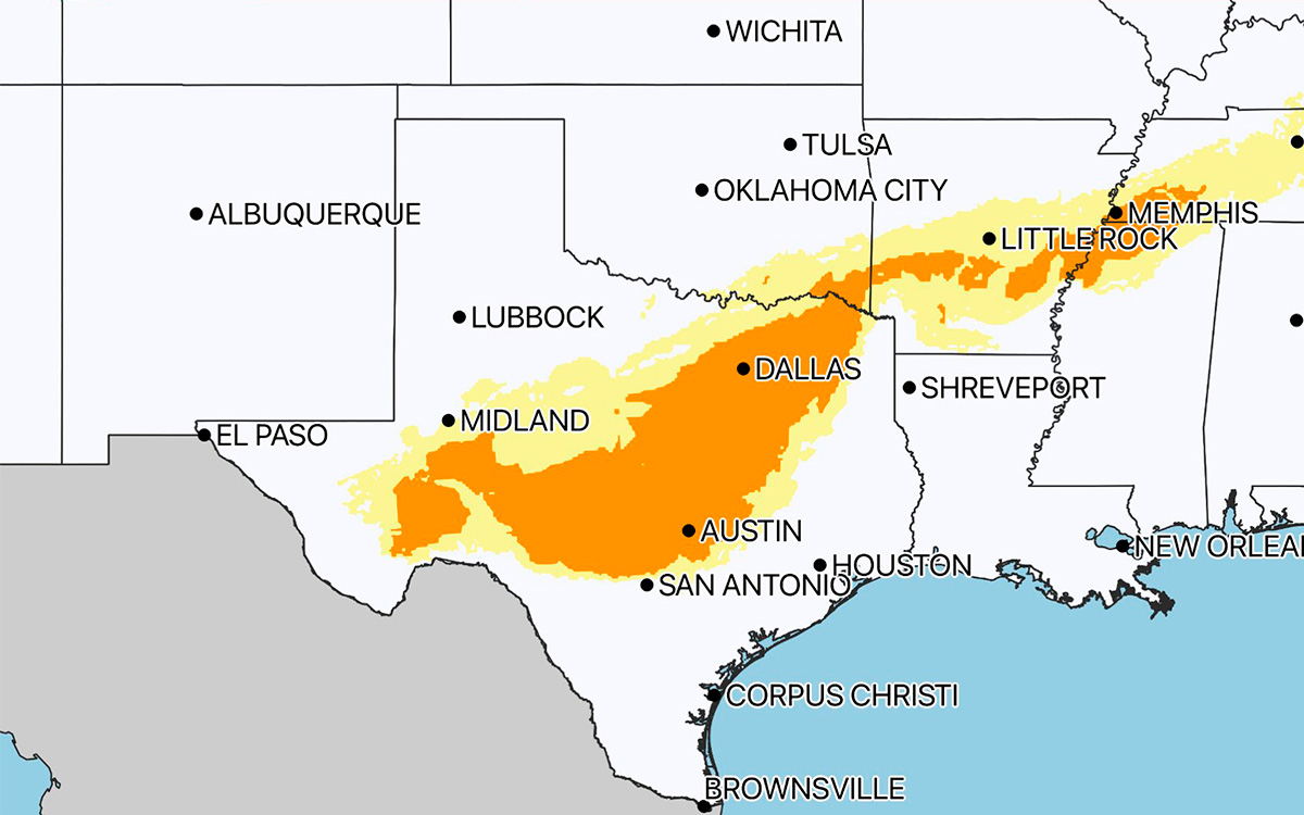 Tres muertos y unos 1,900 vuelos cancelados por tormenta en EU