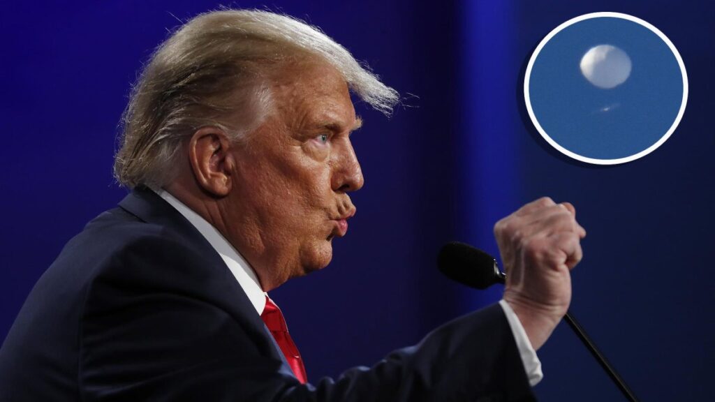 Trump desmiente que bajo su mandato también hubo globos espías chinos