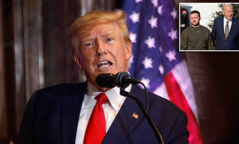 Trump dice que si fuera presidente podría negociar el fin la guerra Ucrania-Rusia “en 24 horas”