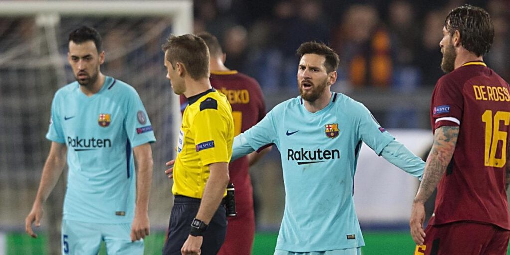 Turpin, árbitro de mal recuerdo para el Manchester-Barça