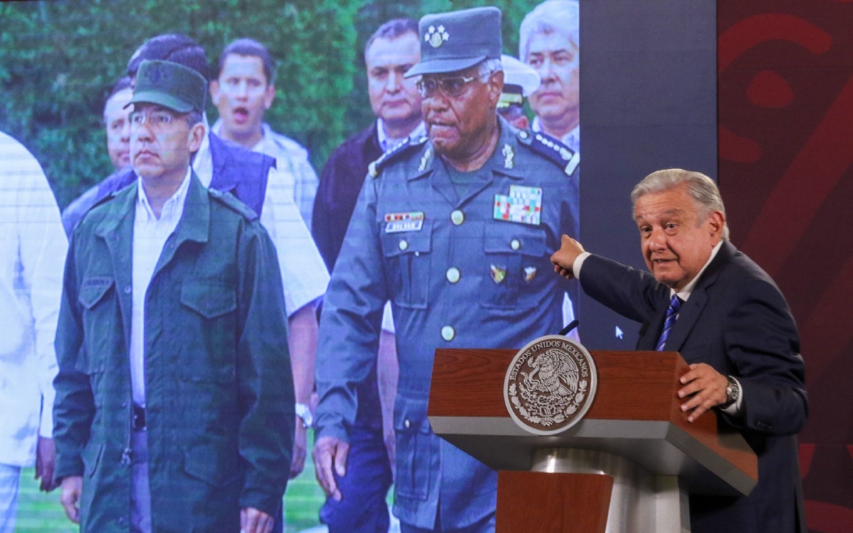 "Un cártel funcionaba desde el gobierno, ¿no sabía Calderón?": AMLO