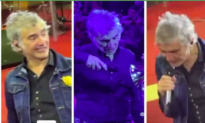 VIDEO: Alcoholizado y sin poder cantar: Alejandro Fernández se presenta en palenque de León