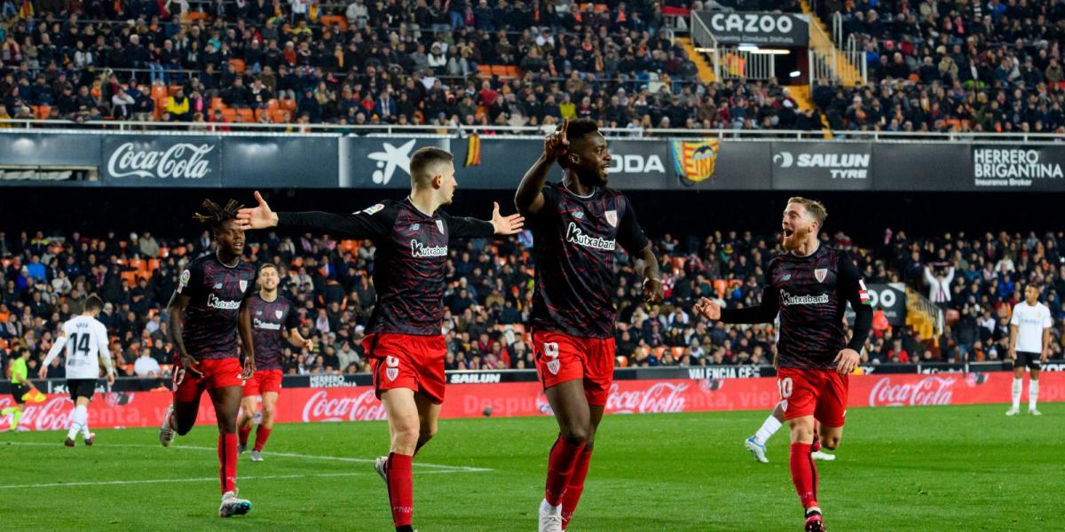 Valencia 1 - 2 Athletic Club: resultado, resumen y goles | LaLiga Santander