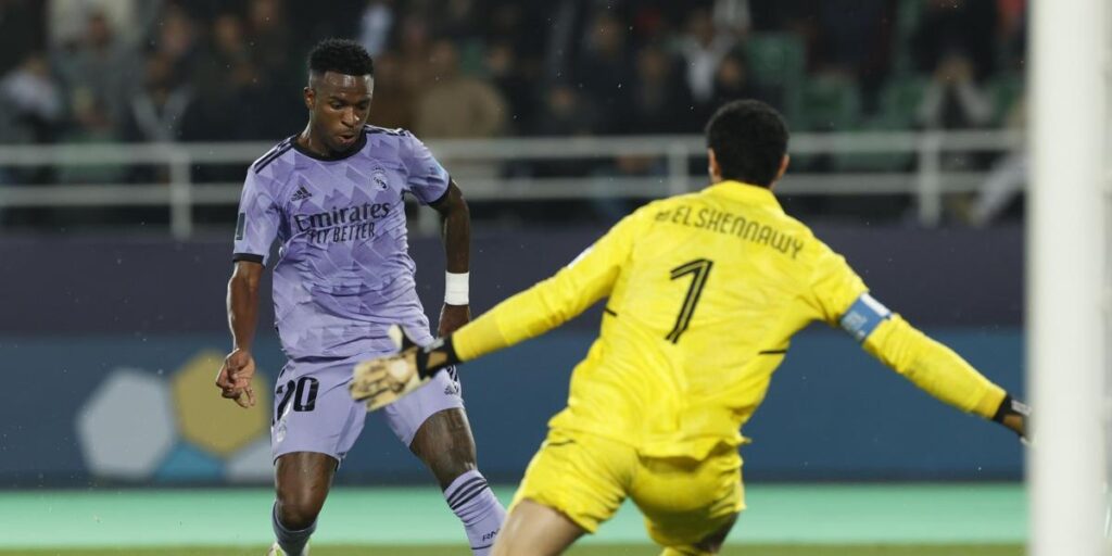 Vinicius abre la 'lata' y anota su gol número 50 con el Madrid