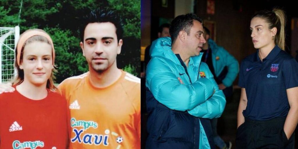 Xavi y Alexia repiten foto 18 años después