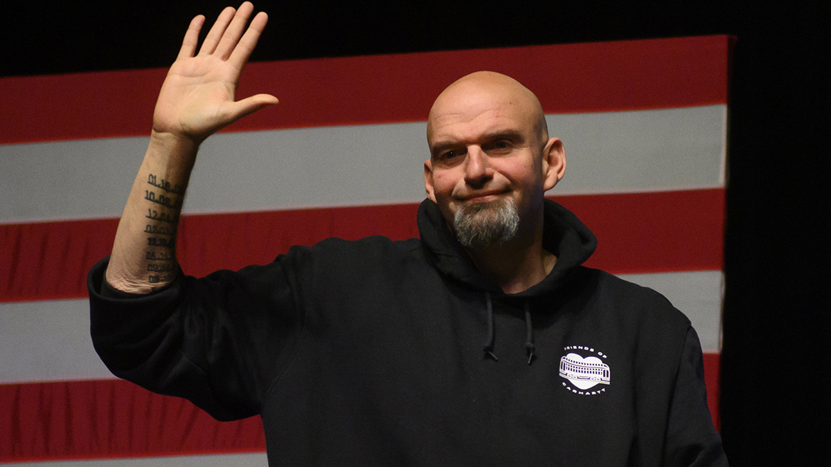 el senador John Fetterman se interna voluntariamente en un hospital por depresión clínica