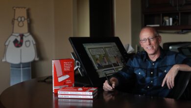 medios cancelan al creador de la tira cómica Dilbert por comentarios calificados de racistas