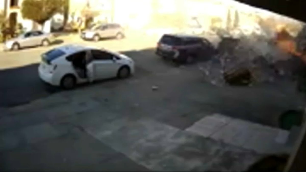 video de mortal explosión en vivienda