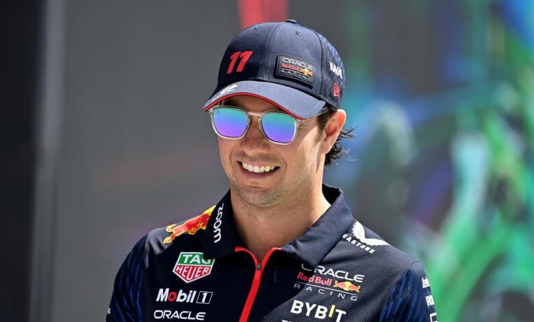 'Checo' Pérez, piloto de Red Bull: "Tuvimos un pequeño problema"